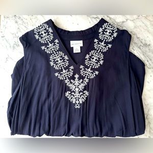 Liz Claiborne Sleeveless Blouse, Women’s Size Large